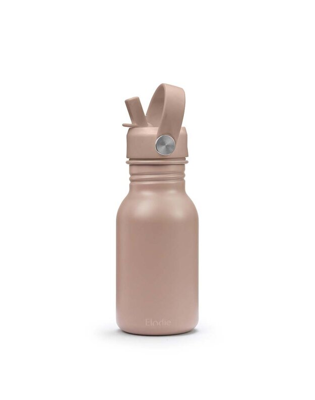 Elodie Details nerūsējošā tērauda dzērājs ar salmiem Blushing Pink