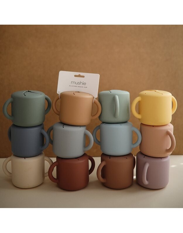 Mushie Snack Cup Soft Lilac