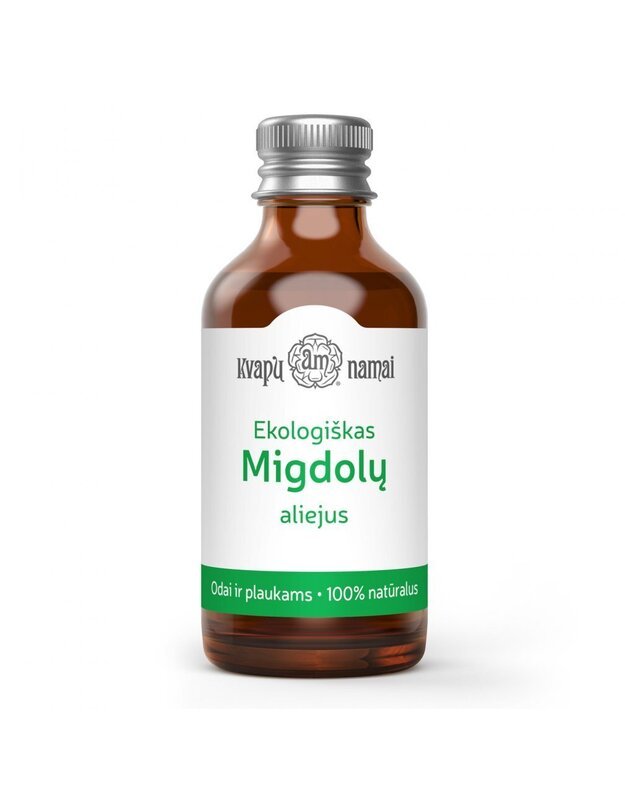 KN ekologiškas migdolų aliejus, 30 ml