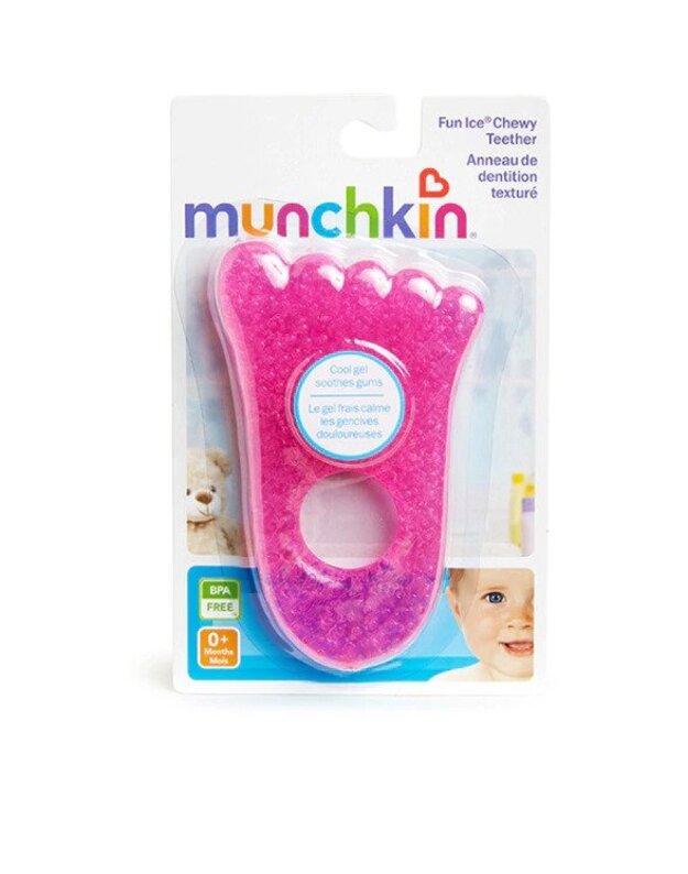 Munchkin kramtukas Fun Ice Chewy, įvairių spalvų