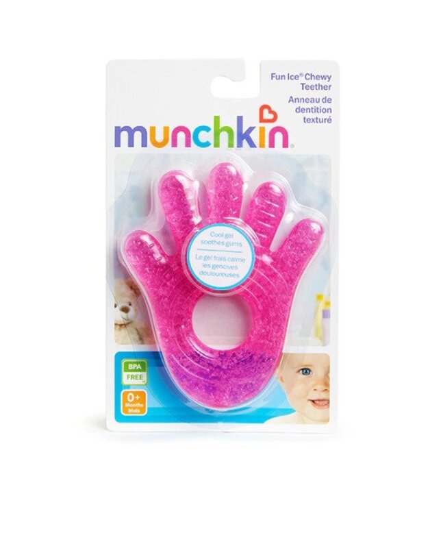 Munchkin kramtukas Fun Ice Chewy, įvairių spalvų