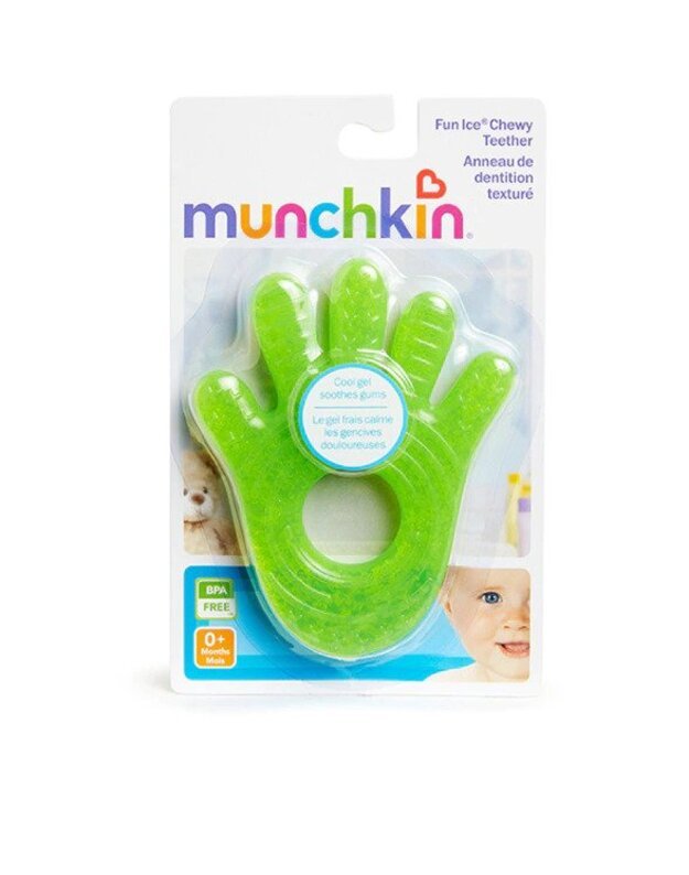 Munchkin kramtukas Fun Ice Chewy, įvairių spalvų