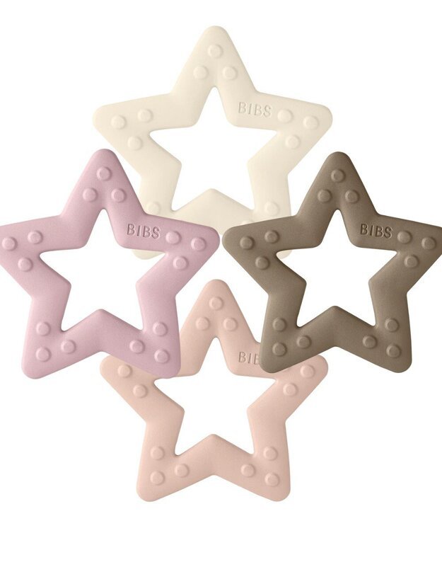BIBS Baby Bitie teether Star, various colors
