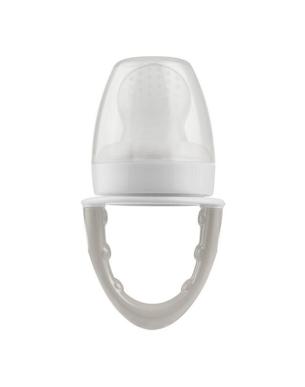 Dr Brown's silicone fresh food feeder, grey