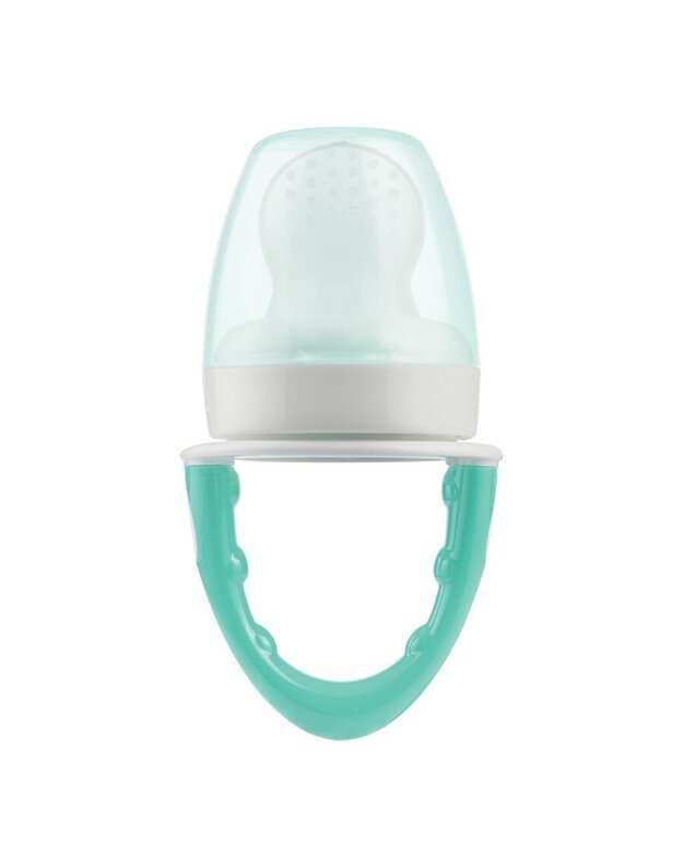 Dr Brown's silicone fresh food feeder, green