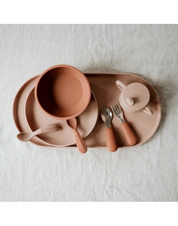Atelier Keen silicone plate mat Nude