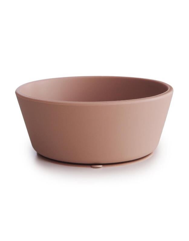 Mushie silicone suction bowl Blush