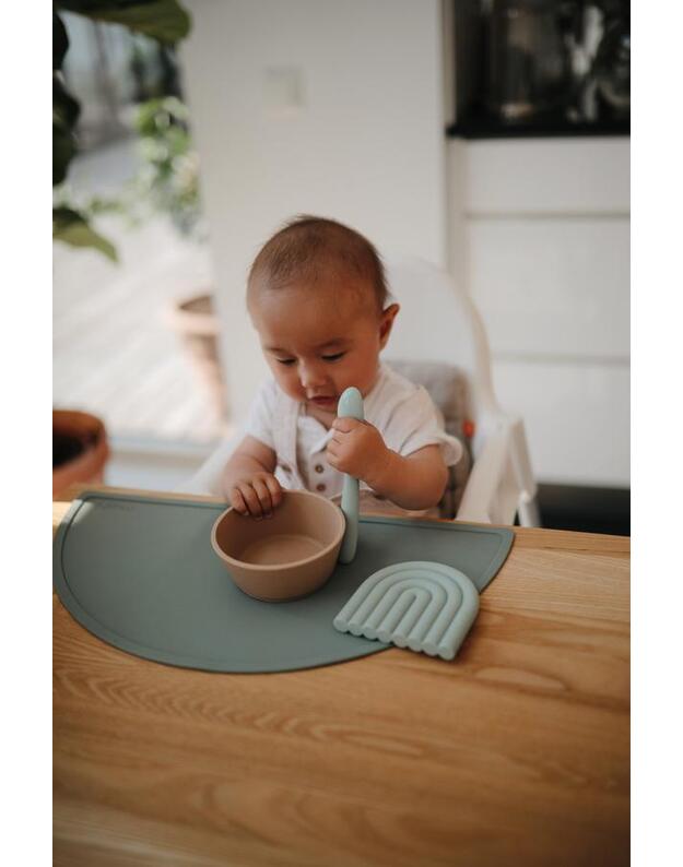 Mushie silicone suction bowl Blush