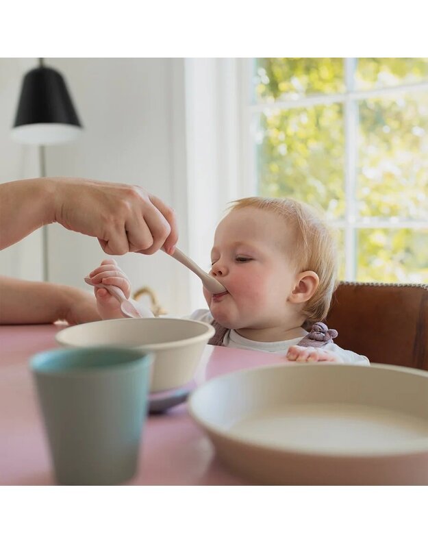 BIBS šaukšteliai Blush, 2 vnt, rausvi