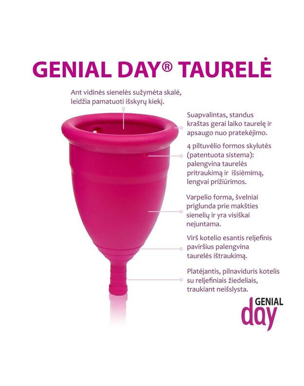 Genial Day menstruacinė taurelė Medium