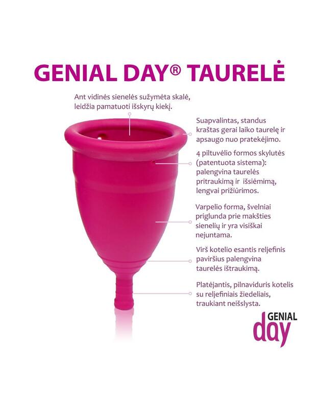 Genial Day menstruacinė taurelė Large