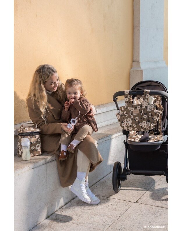 Nobodinoz stroller bag HYDE PARK CAMELLIA
