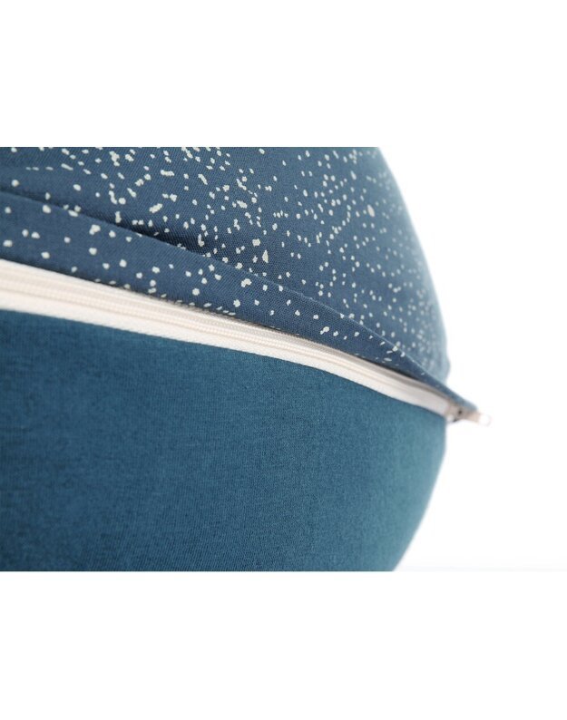 Nobodinoz nėščiosios pagalvė LUNA GOLD BUBBLE / NIGHT BLUE