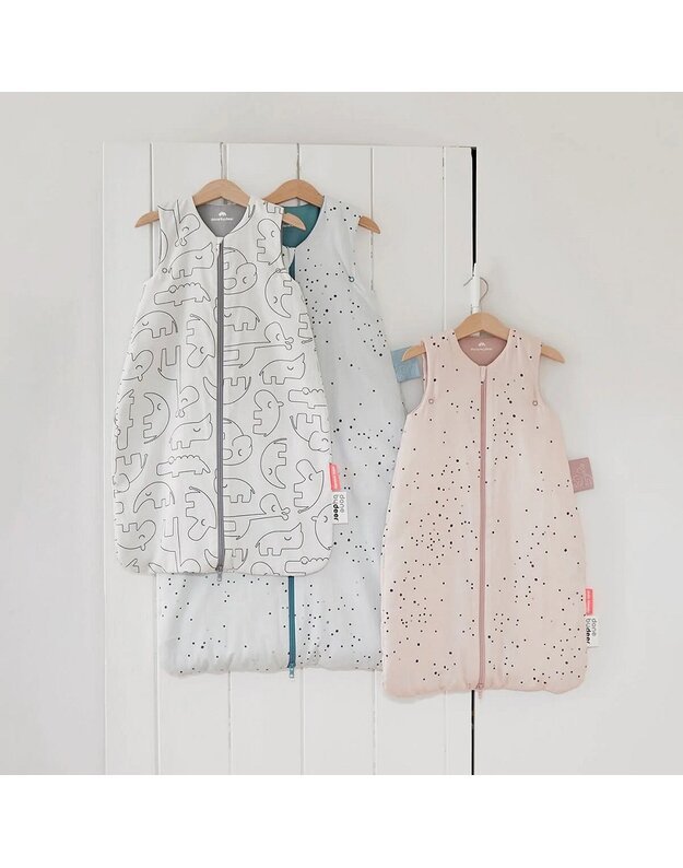 Done by Deer sleeping bag TOG 2.5 Dreamy dots 70cm, pink
