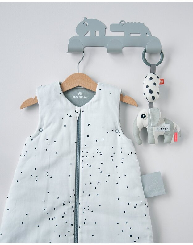 Done by Deer miegmaišis TOG 2.5 Dreamy dots 70cm, mėlynas