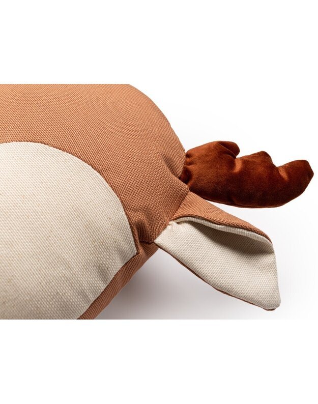 Nobodinoz dekoratyvinė pagalvė DEER, ruda