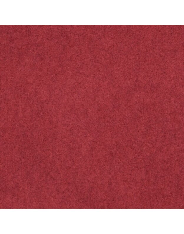 Engel merino vilnos pledukas siuvinėtais kraštais Jaspis Melange, raudonas