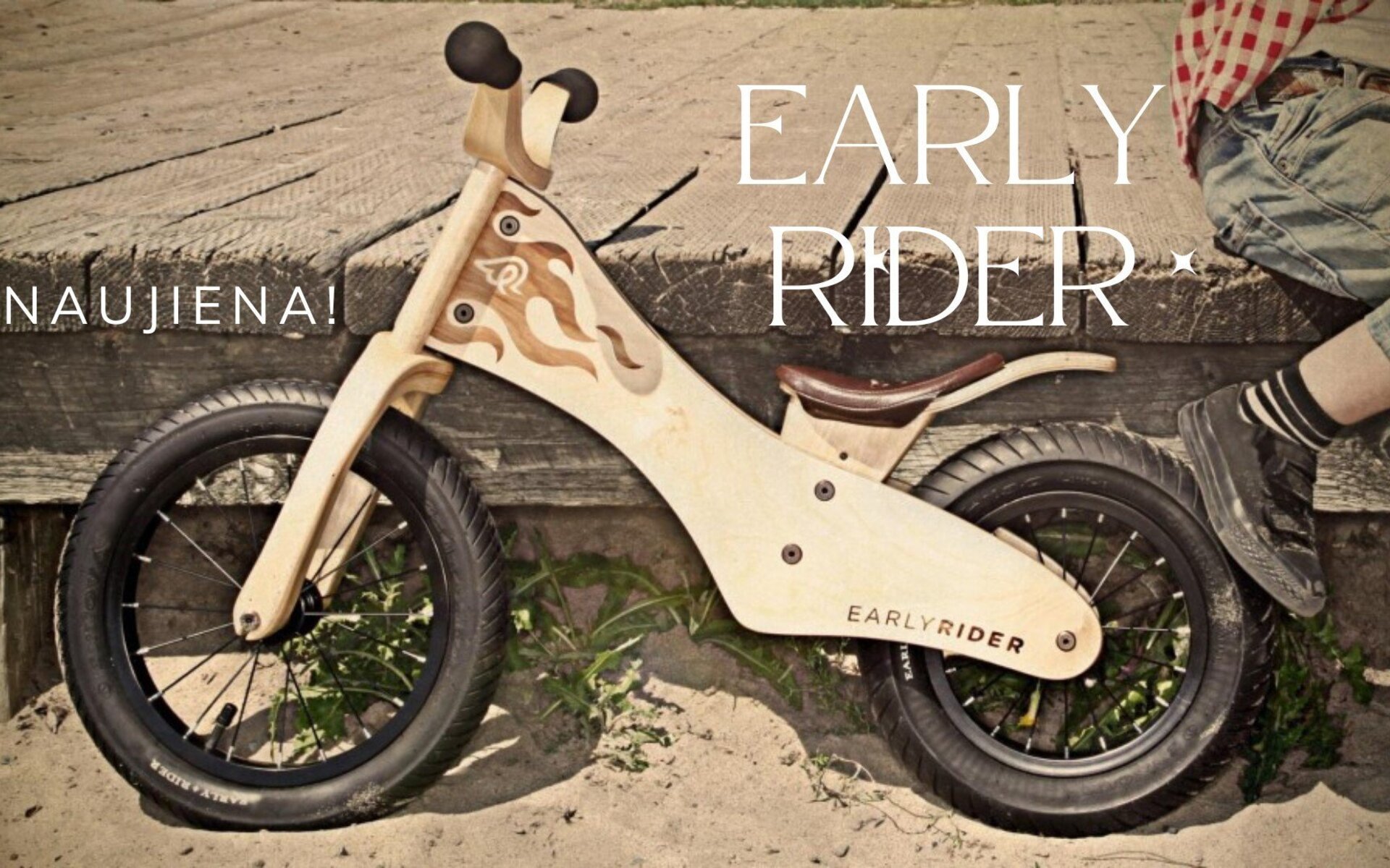 Early Rider balansiniai dviratukai vaikams