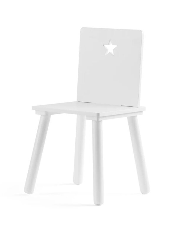 Kid's Concept vaikiška kėdė Star, balta