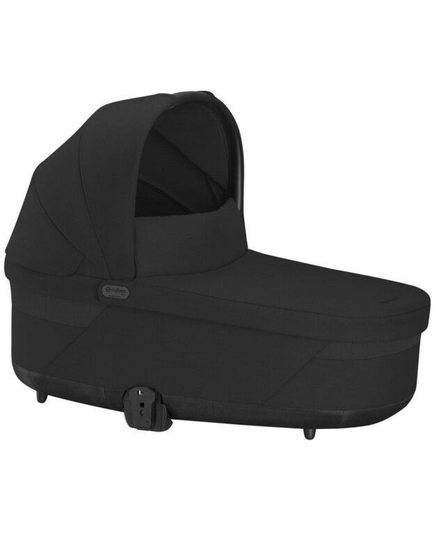 Vežimėlis Cybex Balios S LUX 2in1 (2025) black frame Moon Black, juodas