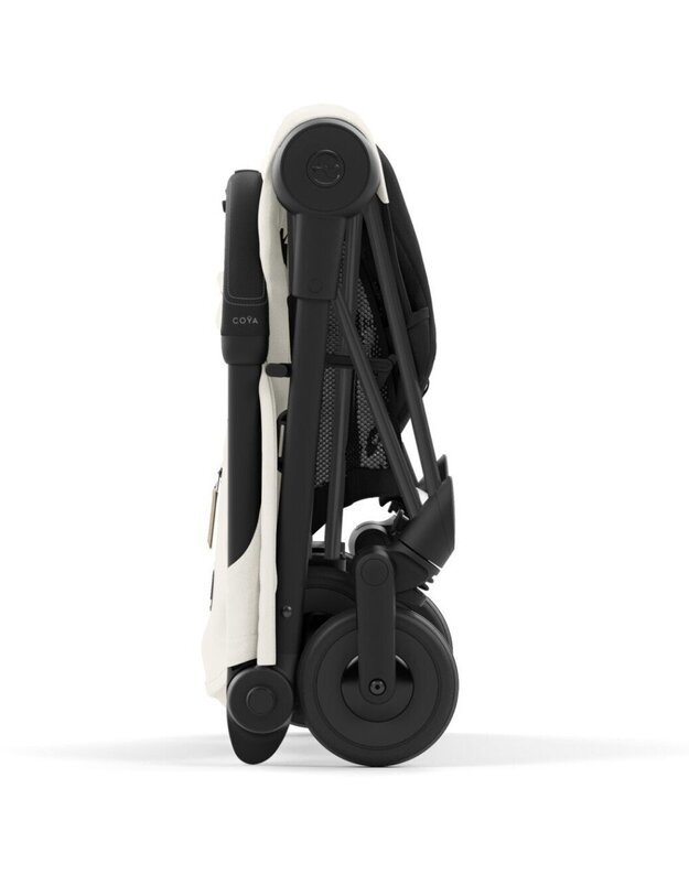 Vežimėlis CYBEX COYA Matt Black Off White, baltas