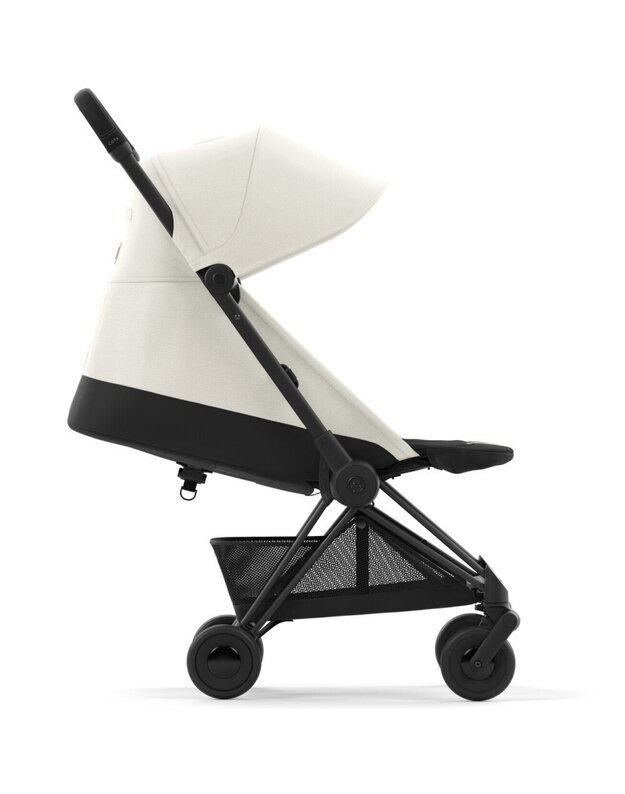 Vežimėlis CYBEX COYA Matt Black Off White, baltas