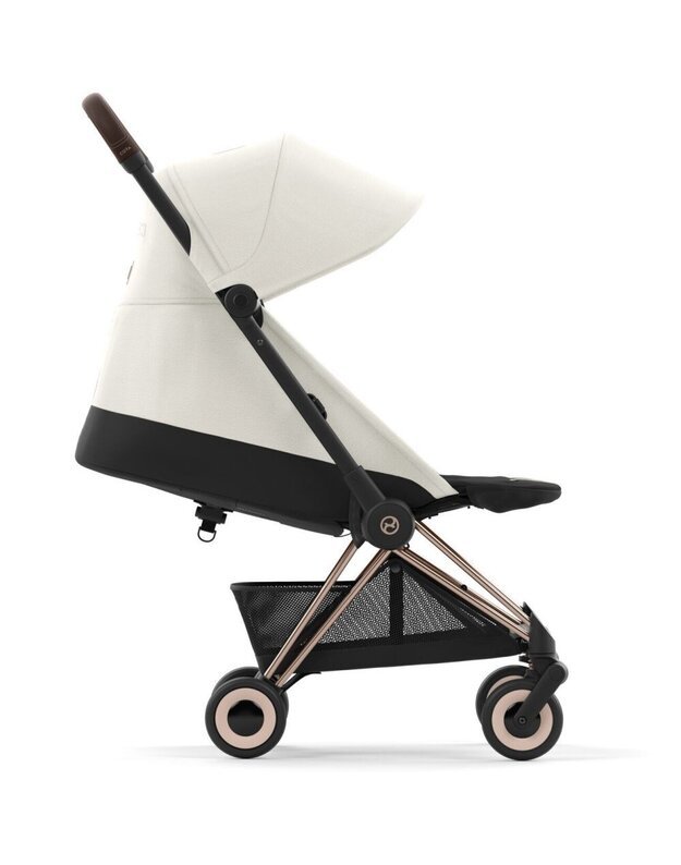 Vežimėlis CYBEX COYA Rosegold Off White, baltas