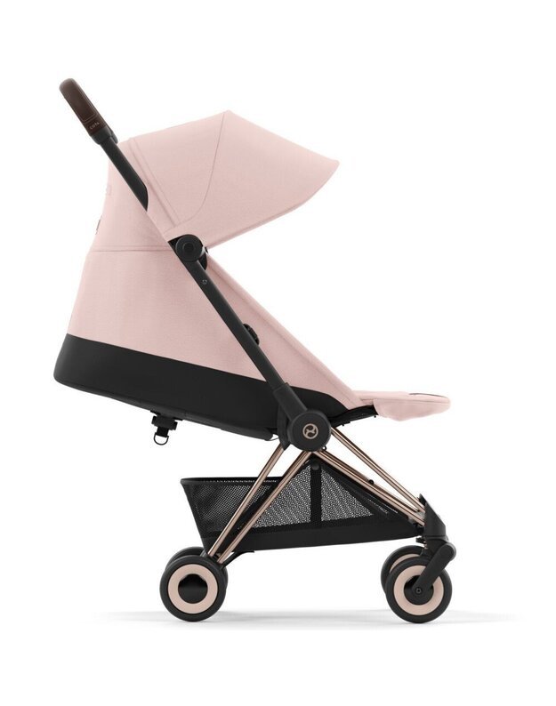 Vežimėlis CYBEX COYA Rosegold Peach Pink, rožinis