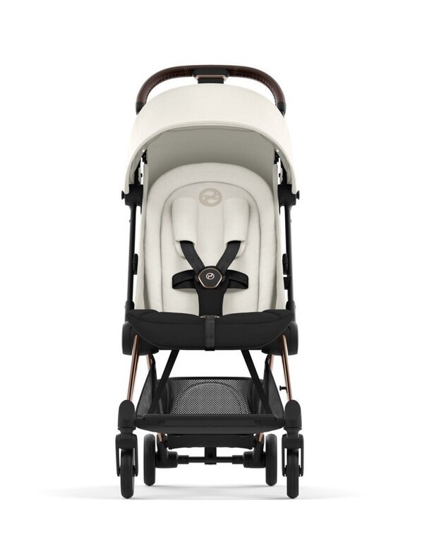 CYBEX COYA stroller Rosegold frame Off White