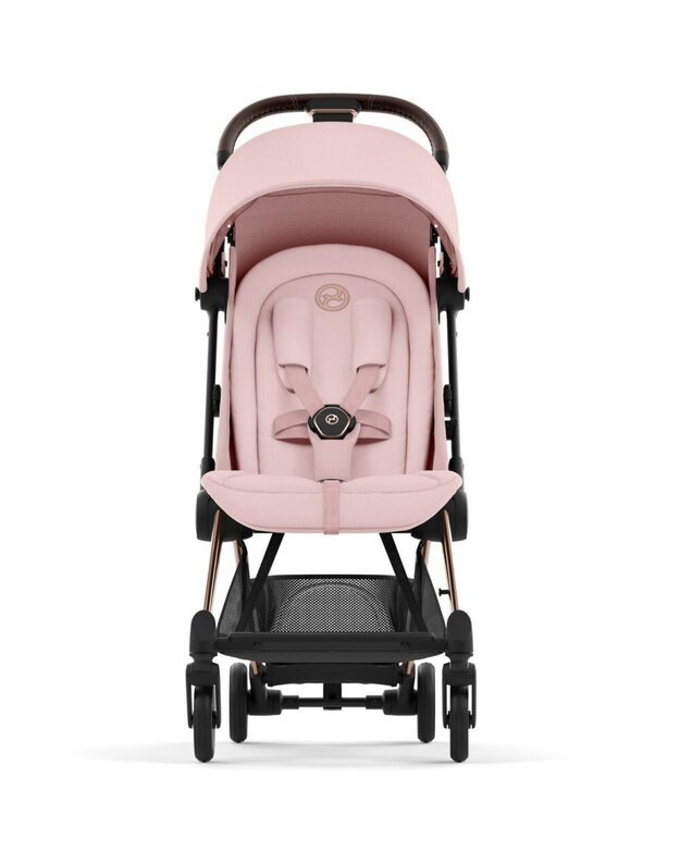 Vežimėlis CYBEX COYA Rosegold Peach Pink, rožinis