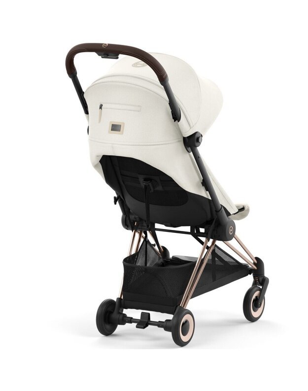 Vežimėlis CYBEX COYA Rosegold Off White, baltas