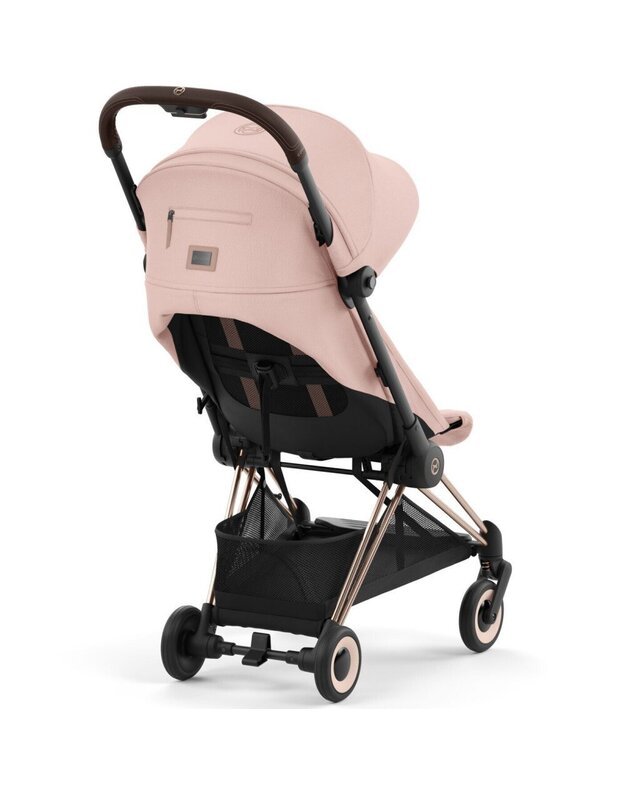 Vežimėlis CYBEX COYA Rosegold Peach Pink, rožinis