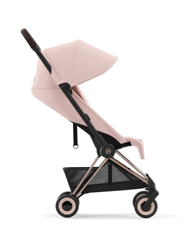 Vežimėlis CYBEX COYA Rosegold Peach Pink, rožinis