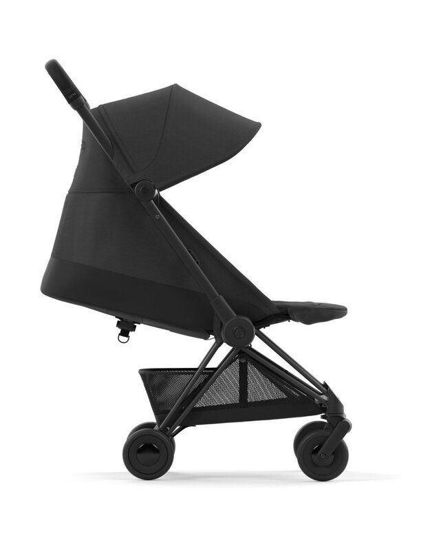 Vežimėlis CYBEX COYA Matt Black Sepia Black, juodas