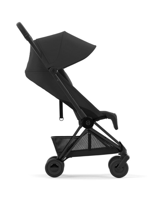 Vežimėlis CYBEX COYA Matt Black Sepia Black, juodas