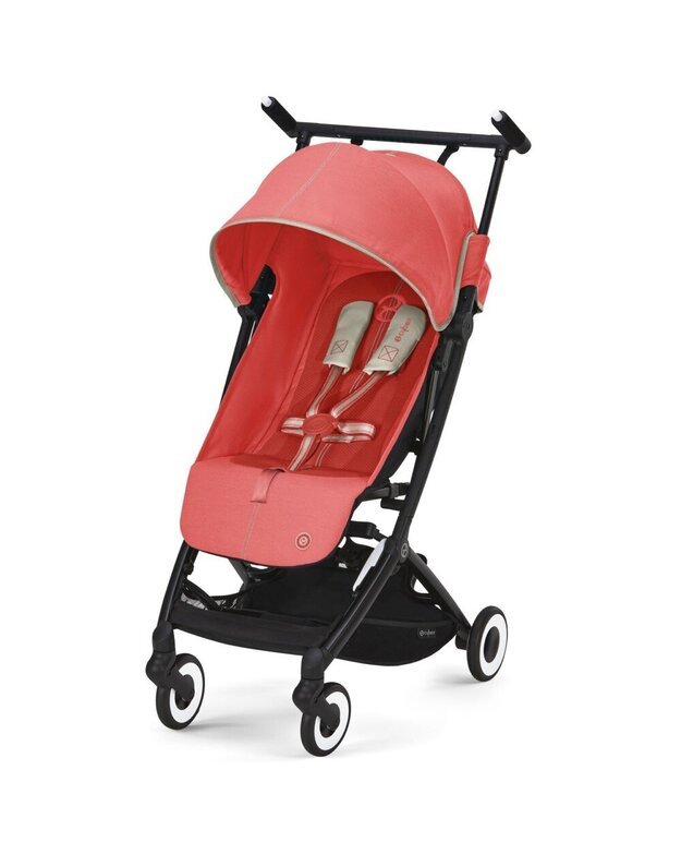 Vežimėlis Cybex Libelle (2023) Hibiscus Red, raudonas