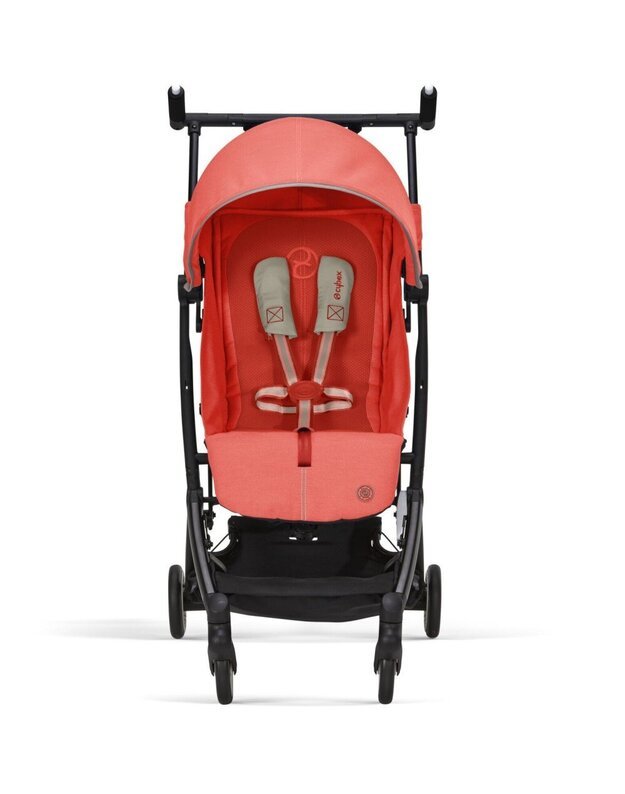 Vežimėlis Cybex Libelle (2023) Hibiscus Red, raudonas