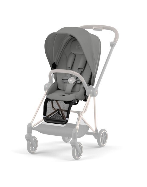 Vežimėlio sėdimoji dalis Cybex Mios Seat Pack Mirage Grey, pilka