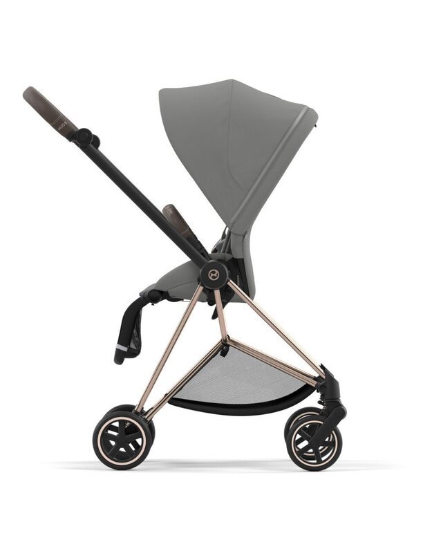 Vežimėlis CYBEX MIOS V3 Mirage Grey, pilkas