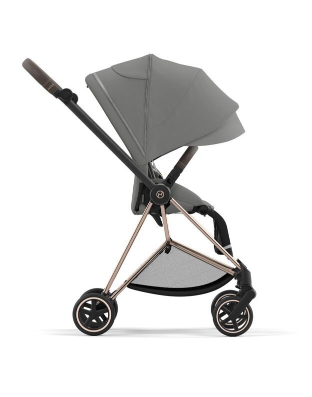 Vežimėlis CYBEX MIOS V3 Mirage Grey, pilkas