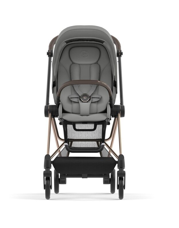 Vežimėlis CYBEX MIOS V3 Mirage Grey, pilkas