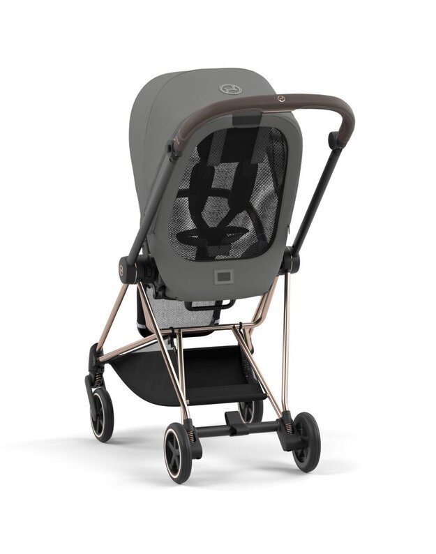 Vežimėlis CYBEX MIOS V3 Mirage Grey, pilkas