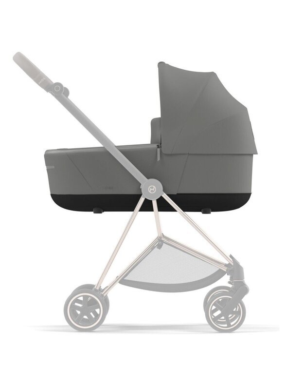 Vežimėlio lopšys Cybex Mios Lux Carry Cot Soho Grey, pilkas