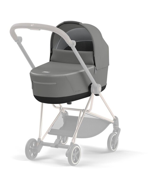 Vežimėlio lopšys Cybex Mios Lux Carry Cot Soho Grey, pilkas