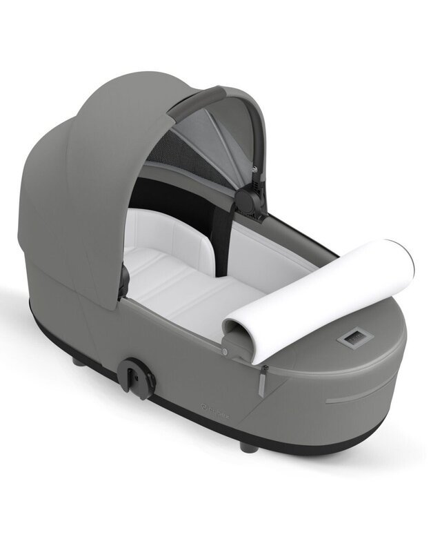 Vežimėlio lopšys Cybex Mios Lux Carry Cot Soho Grey, pilkas