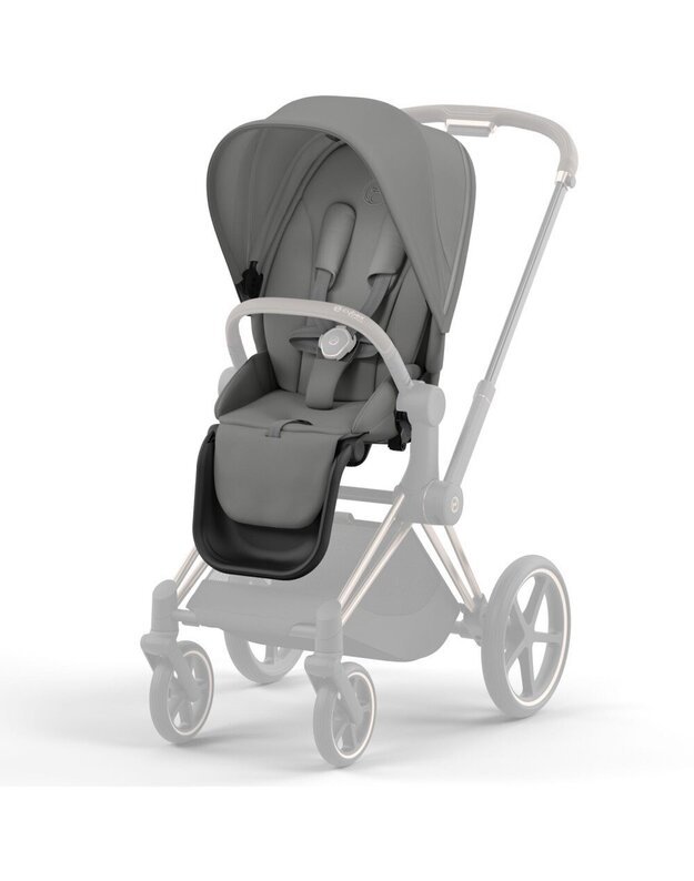 Vežimėlio sėdimoji dalis CYBEX PRIAM SEAT PACK V4 Mirage Grey, pilka