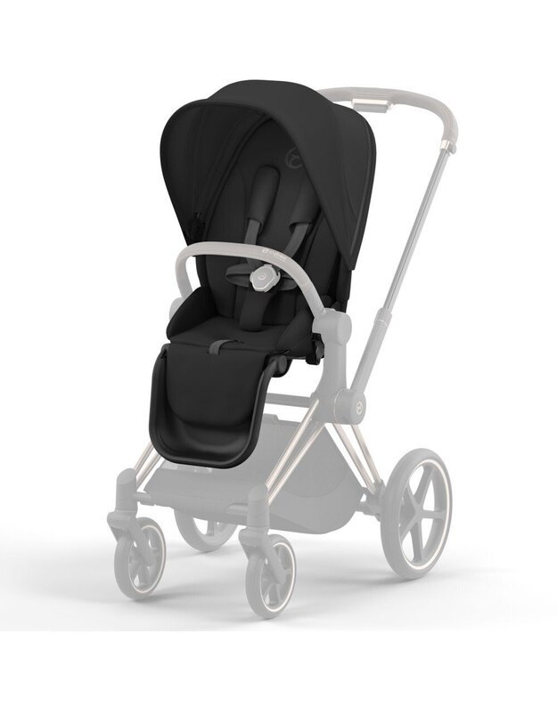 Vežimėlio sėdimoji dalis CYBEX PRIAM SEAT PACK V4 Sepia Black, juoda