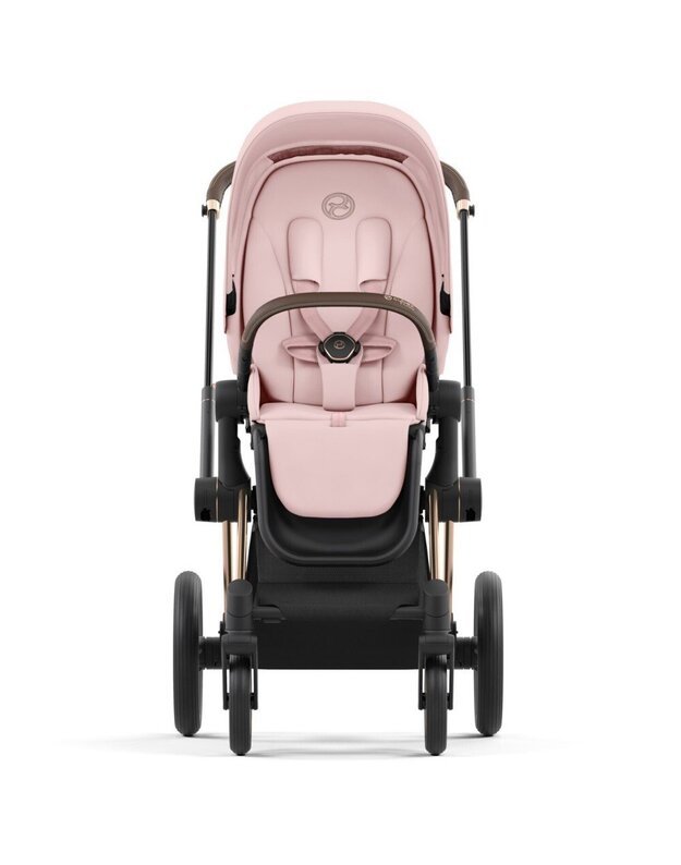 Vežimėlis CYBEX PRIAM V4 Peach Pink, rožinis