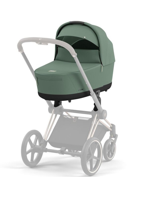 Vežimėlio CYBEX PRIAM V4 Leaf Green komplektas 3in1, žalias