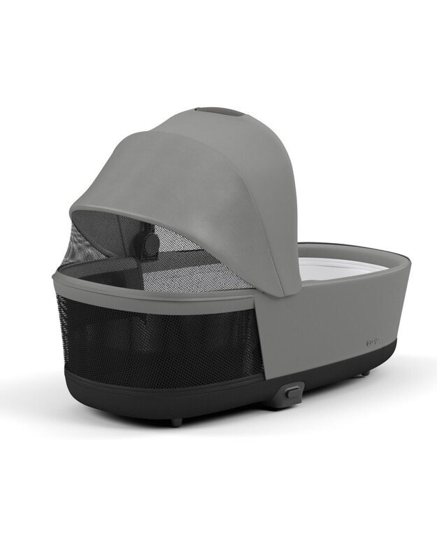 Vežimėlio lopšys Cybex Priam Lux Carry Cot V4 Mirage Grey, pilkas